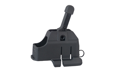Universal pistol magazine loader on white background.