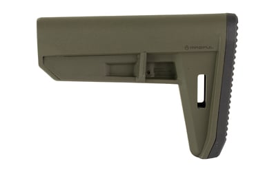 Olive drab pistol stabilizing brace side view