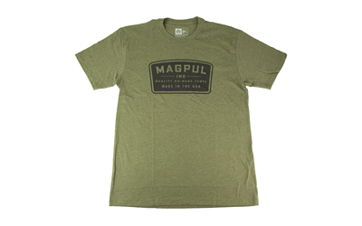 Olive green Magpul T-shirt with black logo