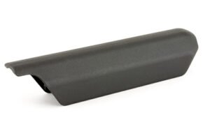 Black plastic armrest for furniture