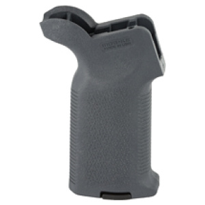 Black ergonomic firearm grip accessory