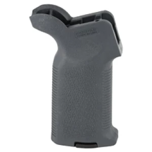 Black ergonomic firearm grip accessory