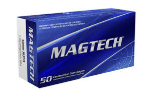 Magtech Handgun Ammunition 10mm Auto 180gr FMJ 1230 fps 50/ct