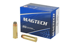 Magtech ammunition box with two cartridges
