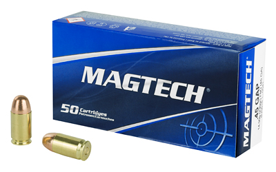 MagTech Handgun Ammunition .45 GAP 230 gr FMJ 837 fps 50/box