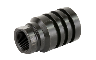 Black threaded metal hose fitting adapter