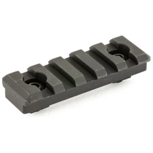 Black Picatinny rail mount for accessories