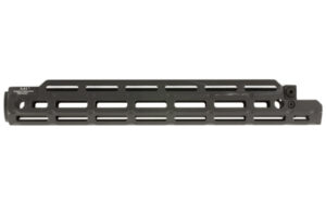 Black M-LOK rifle handguard rail