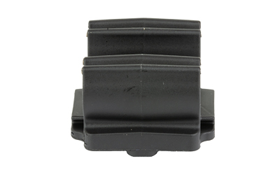 Black plastic car trim clip
