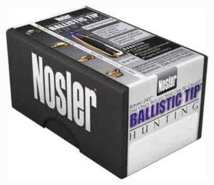 Nosler Ballistic Tip Hunting ammunition box