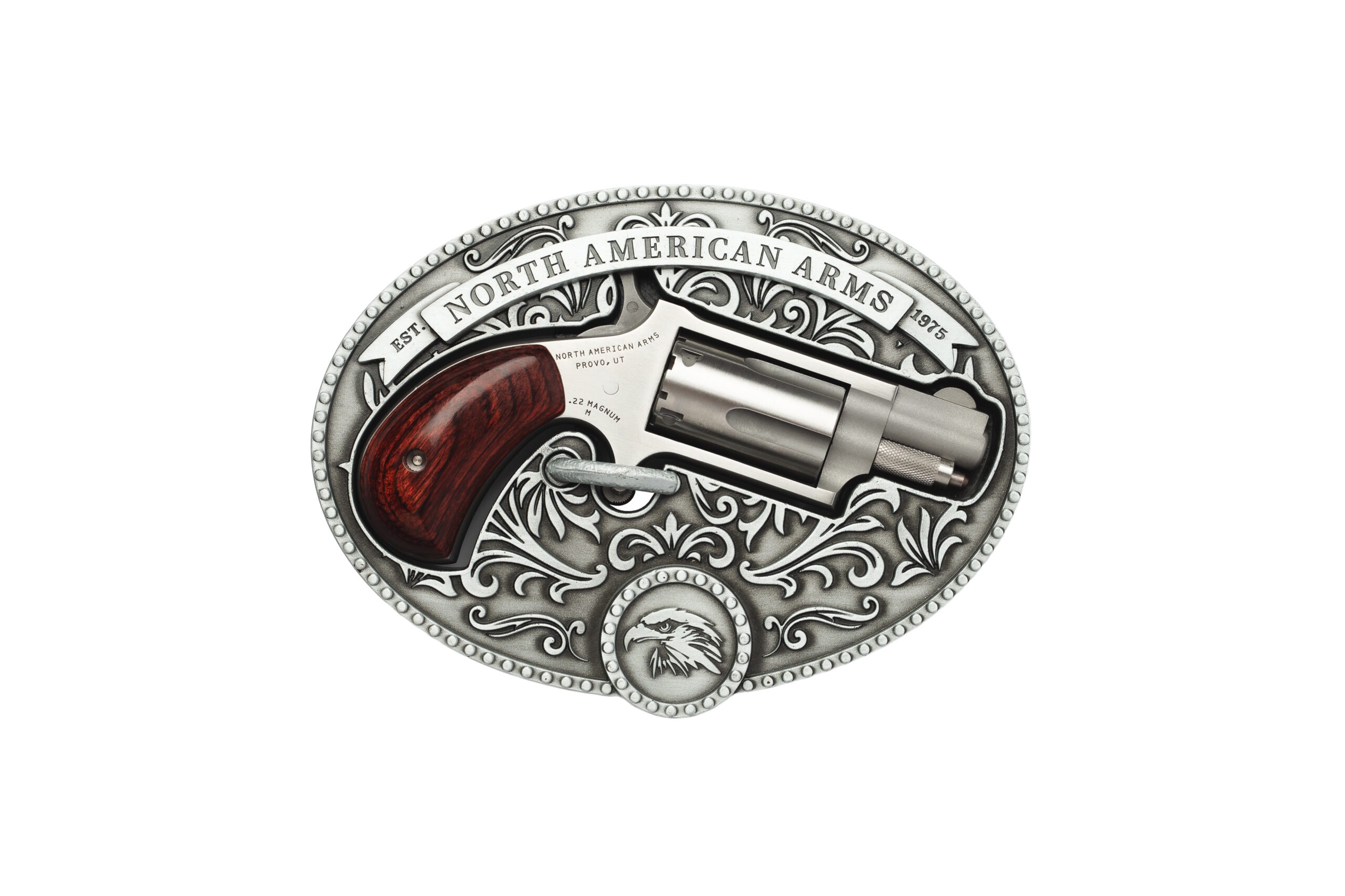 NORTH AMERICAN ARMS MINI 22MAG REV 1-1/8" BUCKLE #