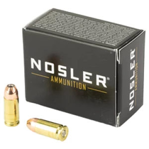 Nosler ASP Suppressor Ready Handgun Ammunition 9mm Luger 147gr JHP 950 fps 20/ct