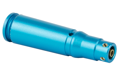 Blue aluminum laser bore sight cartridge