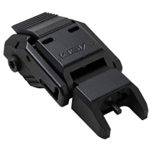 Tactical folding rear sight for firearms