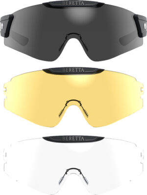 BERETTA INTERMASK EYEGLASSES - INTERCHANGE FUME/NEUTRAL/YLLW