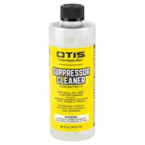 Otis Technology suppressor cleaner bottle