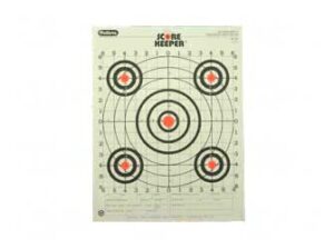 Champion Scorekeeper Targets Fluorescent Orange Bull 100 yd. Rifle Sight-In 12/ct