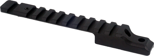 Black metal Picatinny rail mount