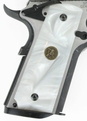 PACHMAYR GRIPS 1911 FULL SIZE - WHITE PEARL SMOOTH