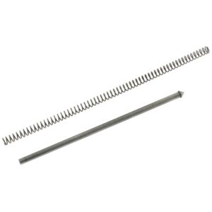 Metal spring and rod for mechanical use.