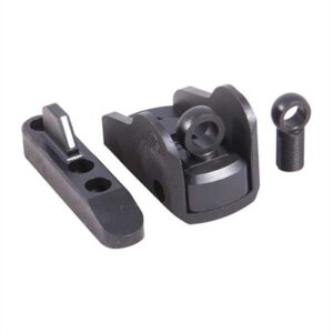 Gun sight components for firearm adjustment.