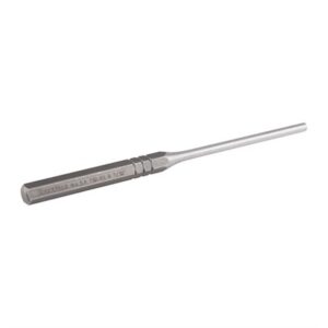 Silver steel pin punch tool for metalwork