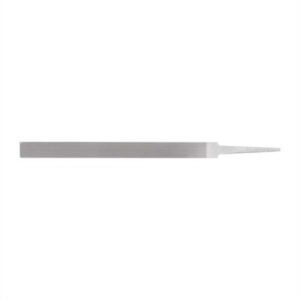 Metal hand file tool for shaping and smoothing surfaces.