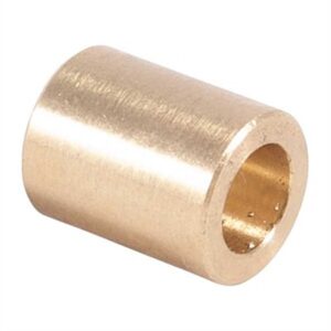 Cylindrical brass bushing with hollow center