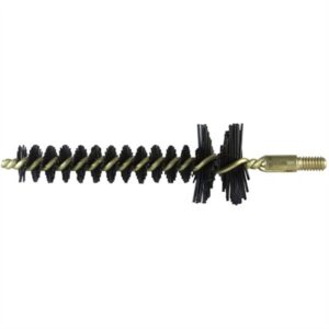 Nylon bore brush for cleaning firearms.