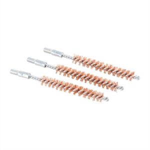 Copper bore brushes for cleaning firearms