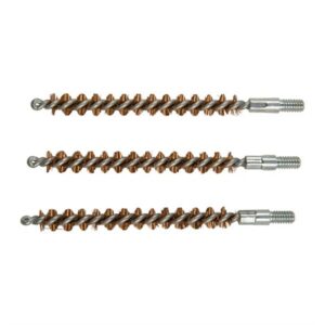 Three spiral wire cleaning brushes aligned horizontally.