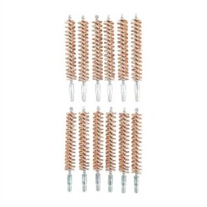 Gun cleaning bore brushes set of 12