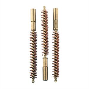 Gun cleaning brushes made of brass and nylon