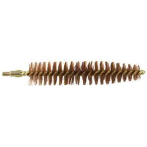 Bronze bore cleaning brush for firearms maintenance.