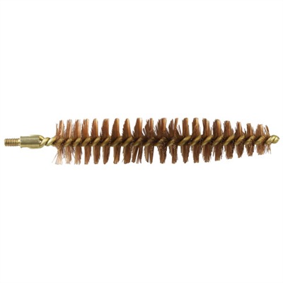 Bronze bore cleaning brush for firearms maintenance.