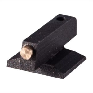 Black metal sight target firearm accessory