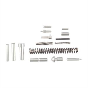 Metal springs and pins set for assembly