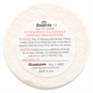 Daubrite 10 Disk VCI Emitter for corrosion protection.