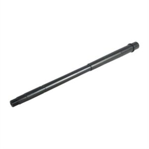 Rifle barrel for firearms, isolated on white background.