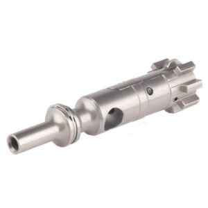 Stainless steel bolt carrier group for rifles.