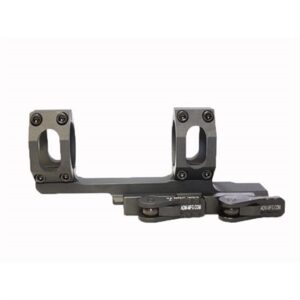 Tactical scope mount with quick-release levers
