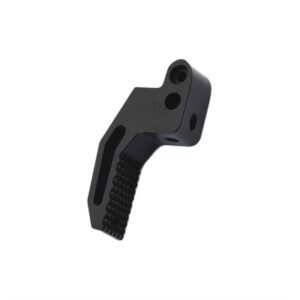 Black metal latch for machinery or equipment
