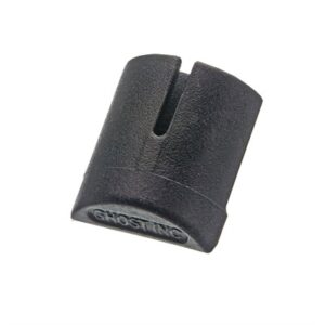 Ghost Inc. black polymer Glock slide cover plate.