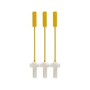 Three yellow Snaplight chemiluminescent light sticks