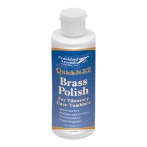 Quick-N-EZ Brass Polish bottle for case tumblers