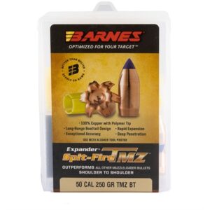 Barnes 50 Caliber Muzzleloader Bullets Packaging