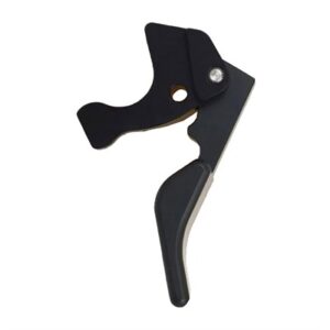 Black gun trigger assembly component for precision shooting