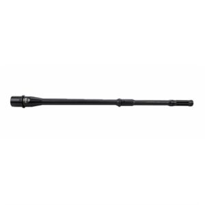 Rifle barrel on white background