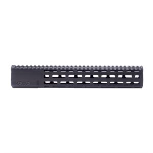 Black tactical handguard with ventilation slots