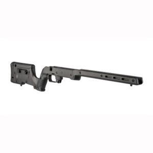 Black rifle stock with adjustable features